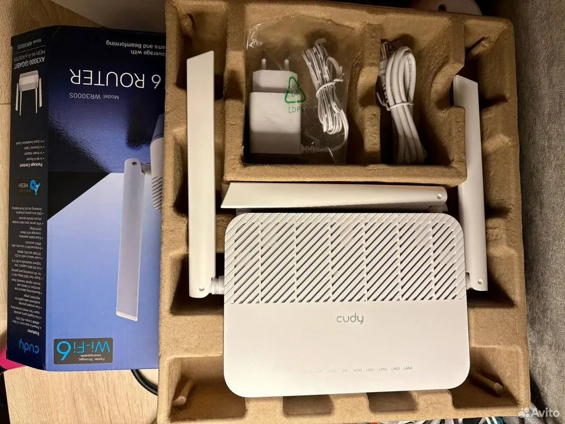 Роутер Cudy WR3000H с OpenWrt — фото 2