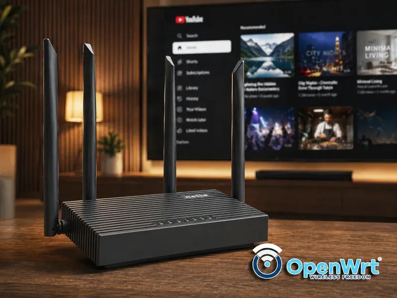 Роутер Netis N6 с OpenWrt